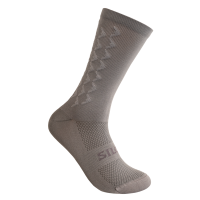 AERO Tall Gray | anti bacterial | comfortable | knit socks | soft | odor free | moisture control