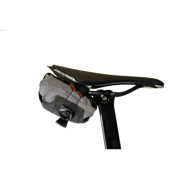 Seat Roll Asymmetrico | bicycle seat pack | bike seat | BOA closure seat bag | bike seat bag | seat bag with extra pocket