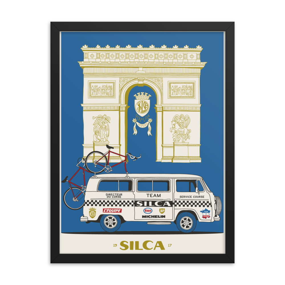 Arc De Triomphe Van Poster SILCA arc-de-triomphe-van-poster-silca