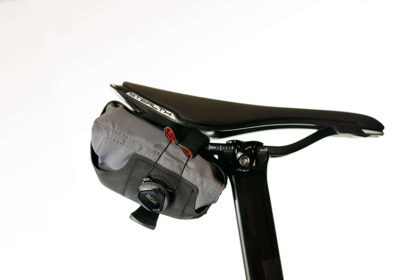 Seat Roll Asymmetrico - SILCA  | bicycle seat pack | bike seat | BOA closure seat bag | bike seat bag | seat bag with extra pocket | bike seat roll | seat roll
