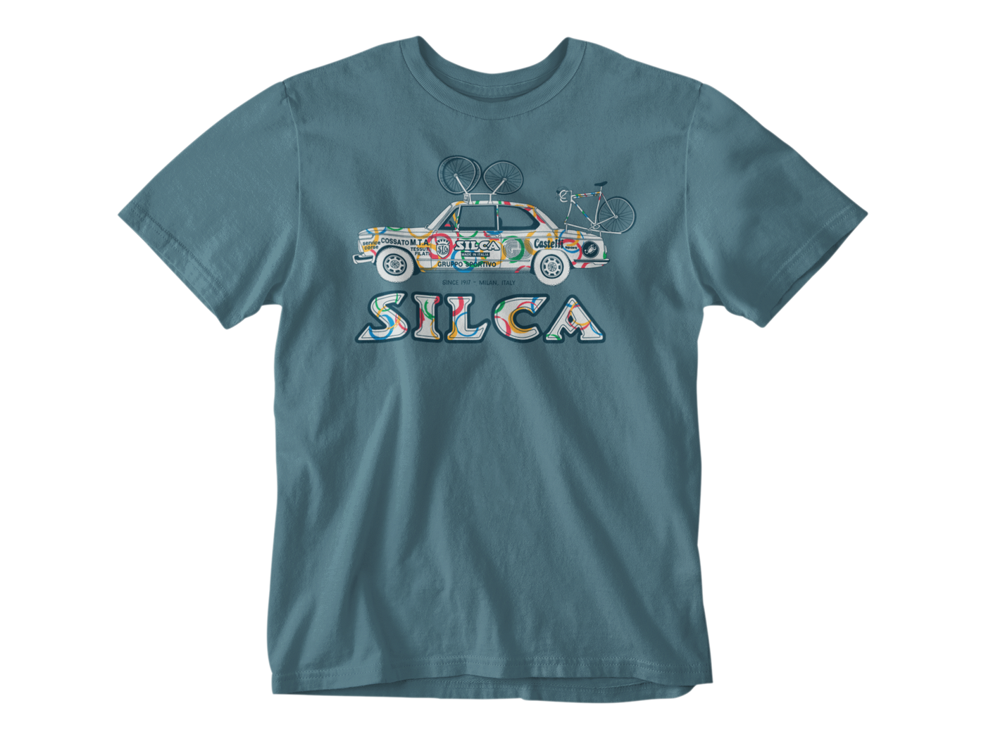 1972 BMW 2002 Shirt Olympic Rings SILCA 1972 bmw 2002 shirt olympic rings silca