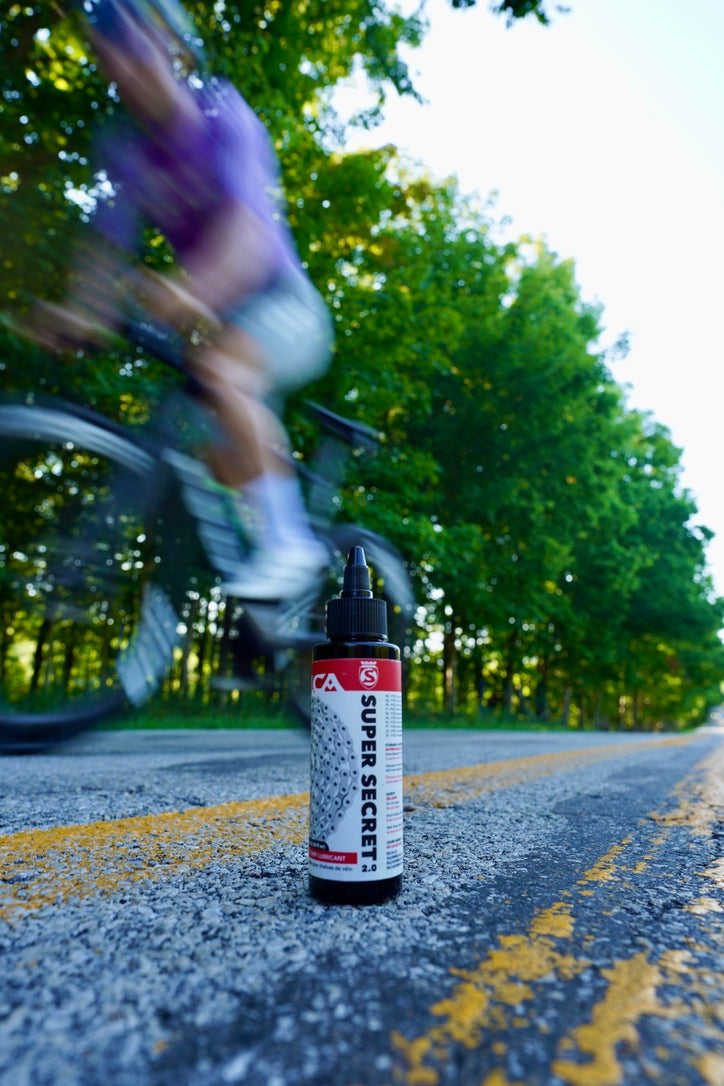 Riding on Super Secret 2.0 Drip Wax Lube