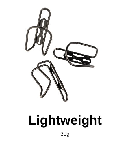 SICURO Titanium Bottle Cage - Black Cerakote Edition – SILCA