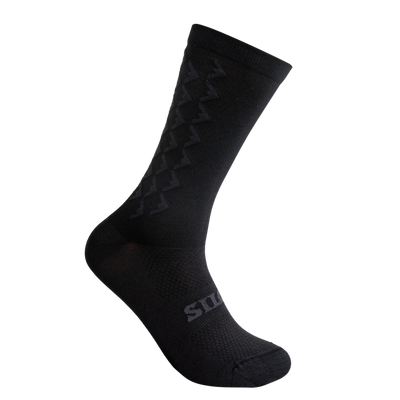 AERO Tall black | anti bacterial | comfortable | knit socks | soft | odor free | moisture control