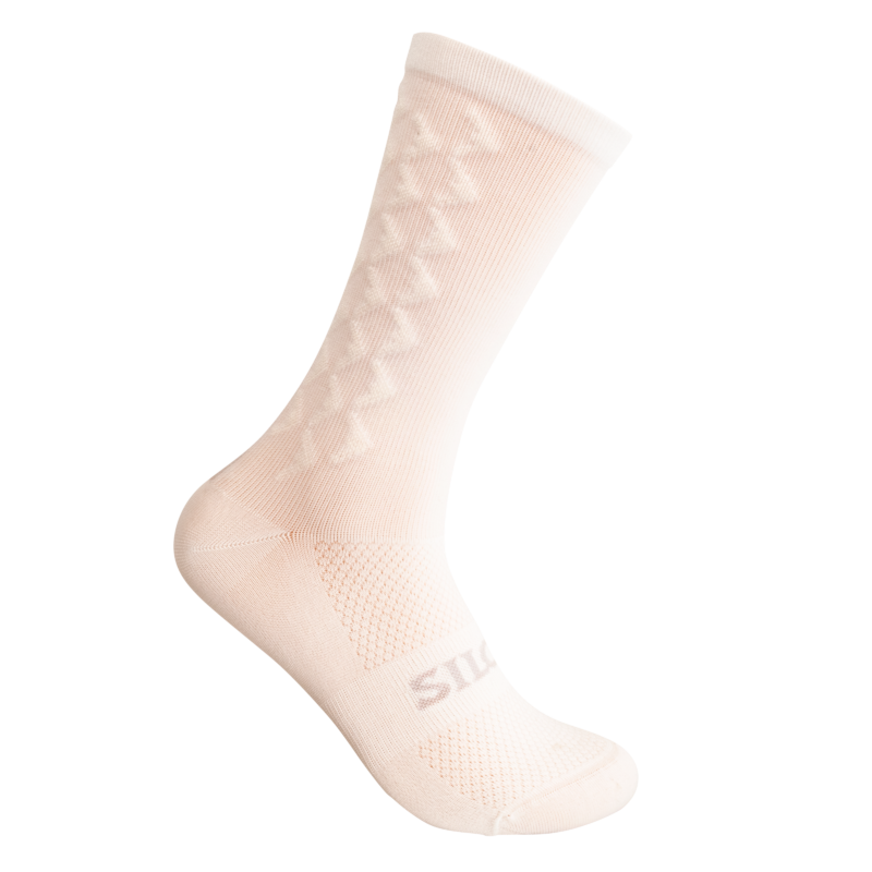AERO Tall White | plain white | anti bacterial | comfortable | knit socks | soft | odor free | moisture control
