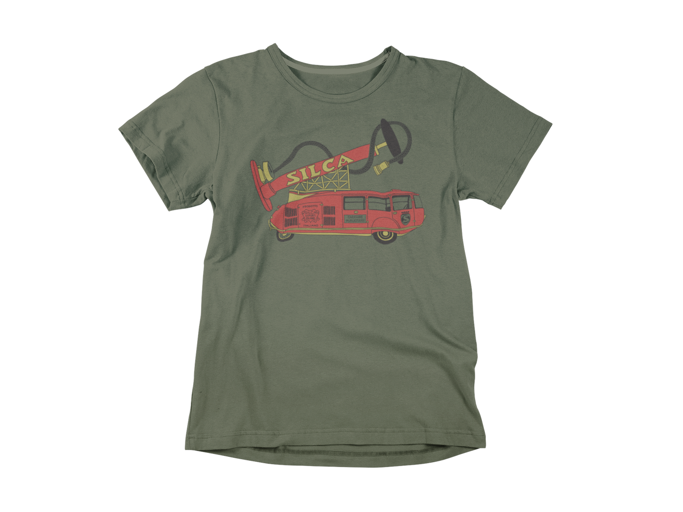 SILCA Tour Caravan T-Shirt - Military Green