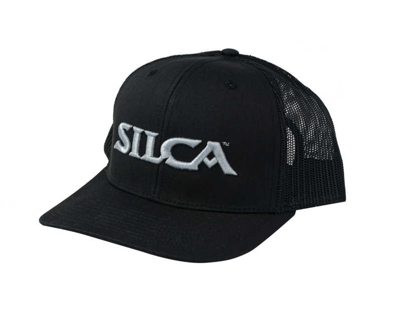 SILCA Hat Black w/Silver 3D Logo
