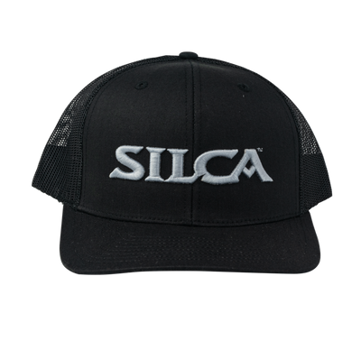 Silca truckhat | Hat Black w/Silver 3D logo | Hat | Bike Hat