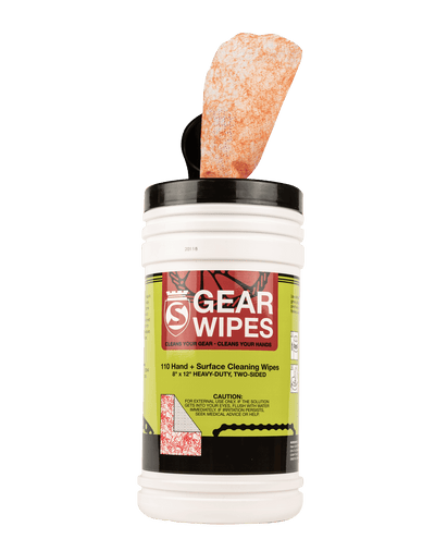 Gear Wipes Canister (110 sheets) - SILCA | Gear Wipe Singles | 12 packs | Disposable towels | cleaner | bike cleaner | gear cleaner | hands cleaner | wipes | scrubber | scrub