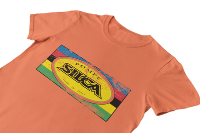 Silca pista Orange shirt| Bike t shirt | Silca T shirt | simple t-shirt | Orange Shirt